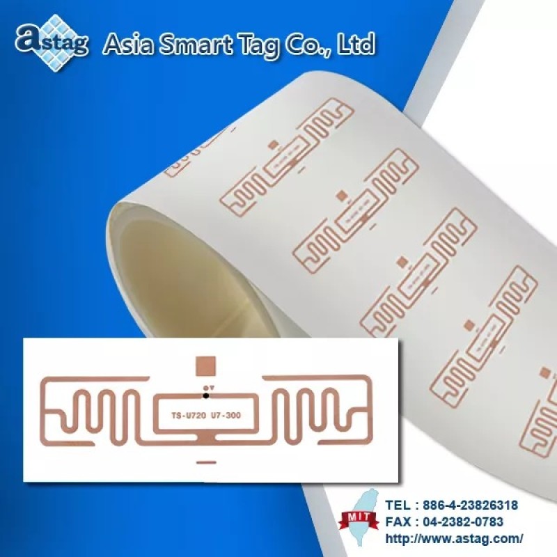 Inlay et étiquette RFID UHF